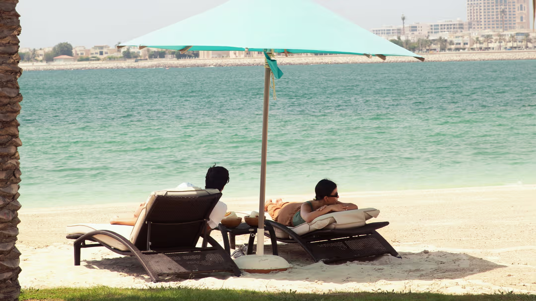 Abu Dhabi City Beach spot