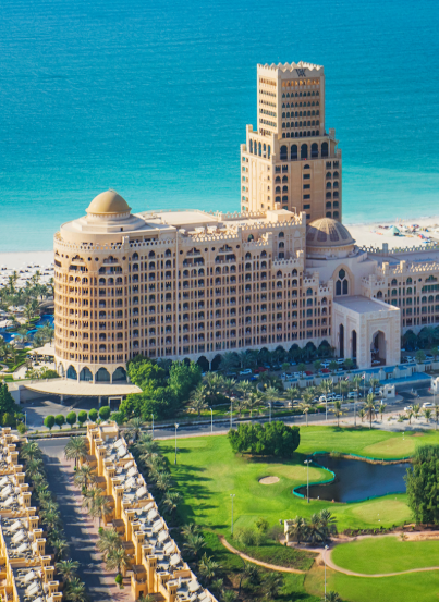 Hilton RAK Wawa Waldorf Hotel view