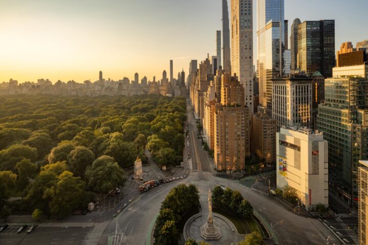 New York View from Mandarin Oriental New York