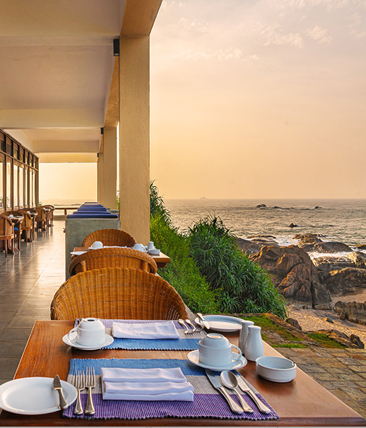 Jet Wing Sri Lanka Hotels Outside Dining