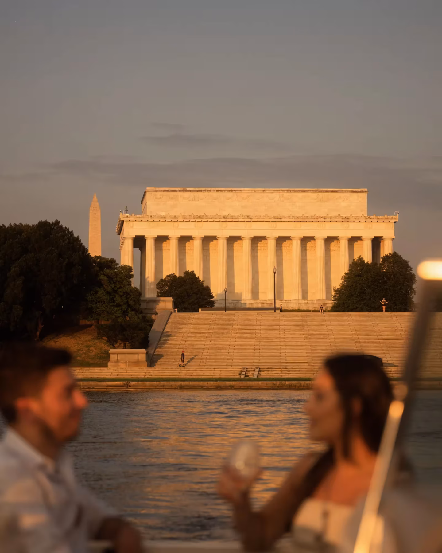 The Rosewood Congress Building Sunset