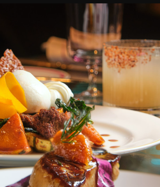 Wynn Resorts Dining with cocktail and breakfast