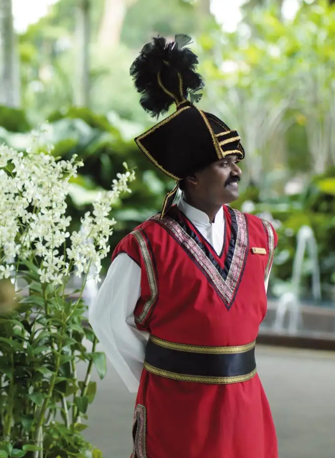 Shangrila Doorman in uniform
