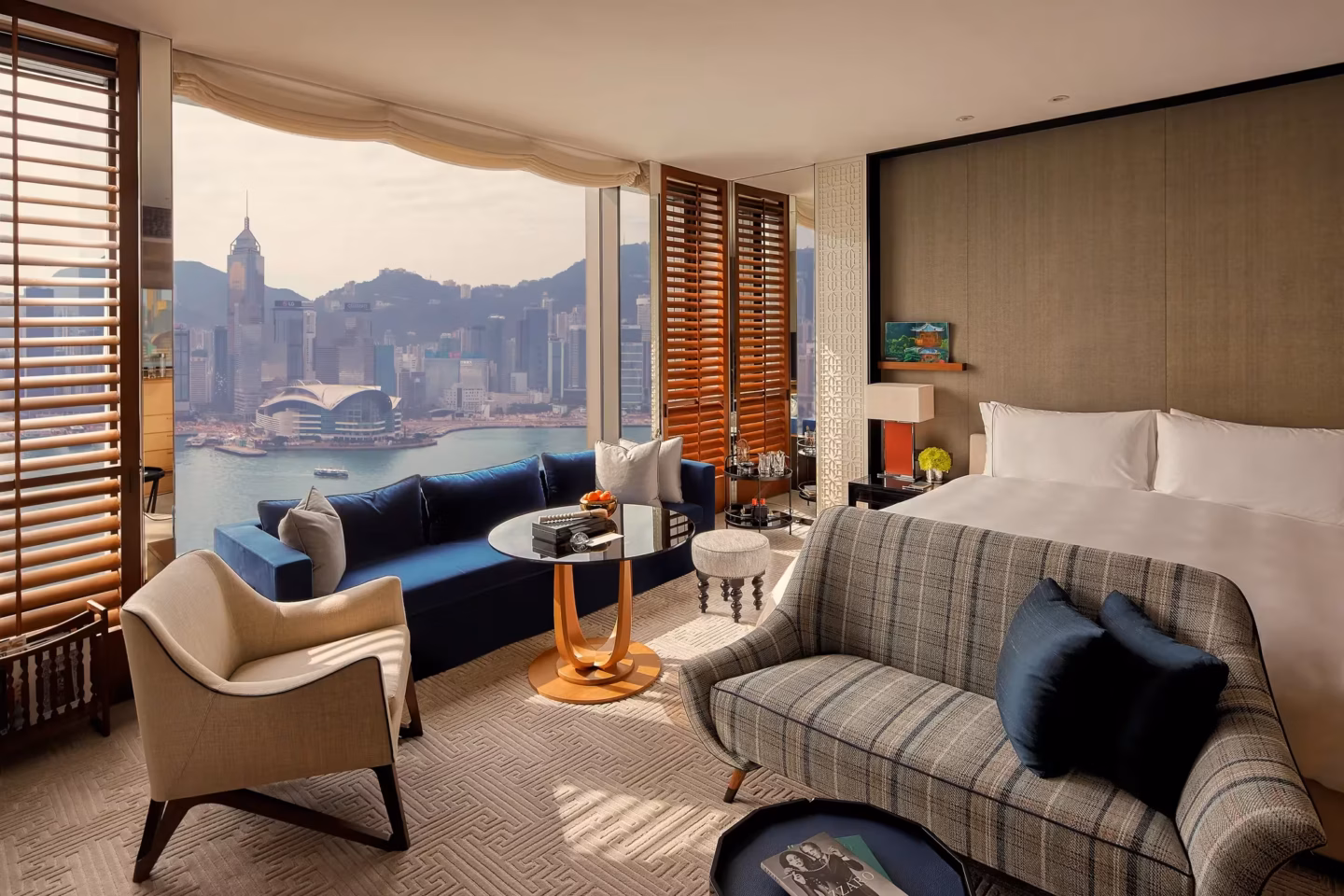 The Rosewood Hong Kong Room with a view