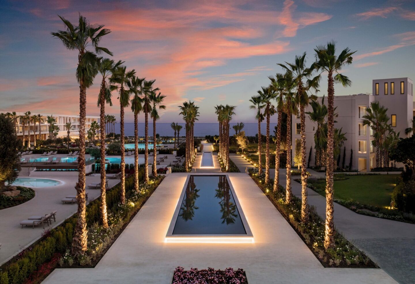 Twenty-one acres of gardens at Ikos Andalusia, Estepona.