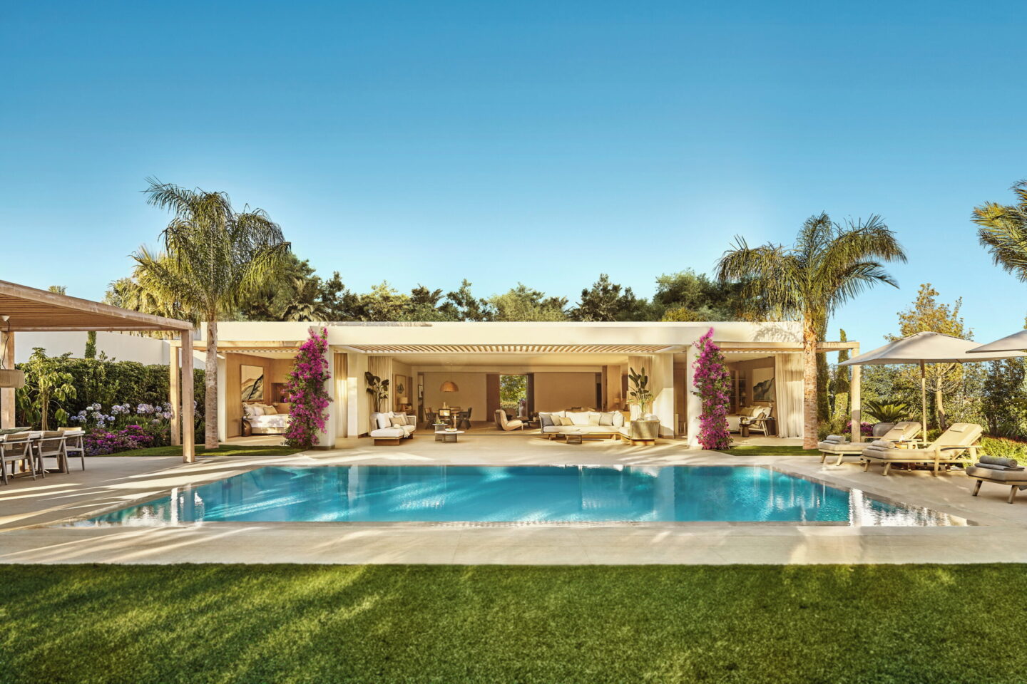 The only villa across either brand with a barbecue garden and a private indoor gym.