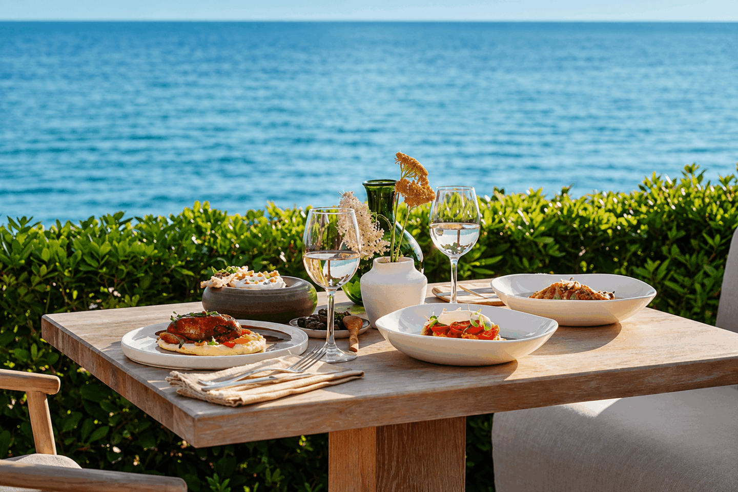 Dining is where the two brands genuinely part company.